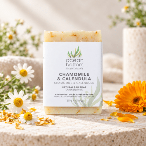 Chamomile & Calendula Natural Bar Soap 135g