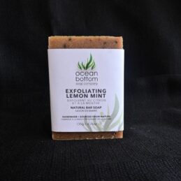 Exfoliating Lemon Mint Natural Bar Soap 135g