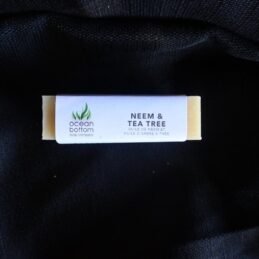 Neem & Tea Tree Natural Bar Soap 136 g Side View