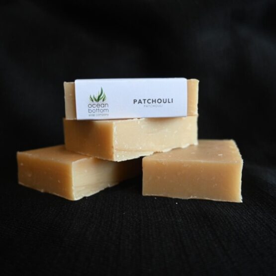 Patchouli Soap Sideview Stack