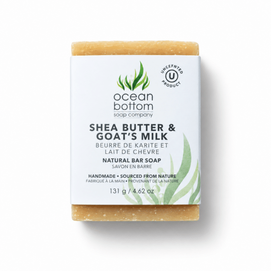 Shea Butter & Goat's Milk Unscented Natural Bar Soap (Unscented)