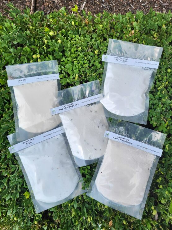 5 pack Bath Powders