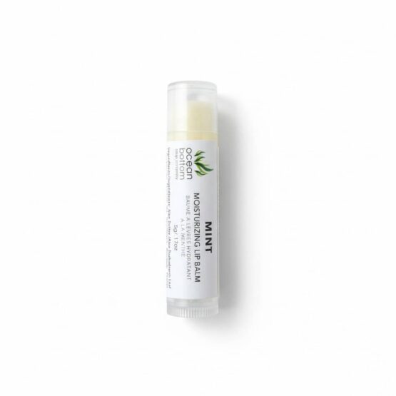 Mint Moisturizing Lip Balm 5g white background