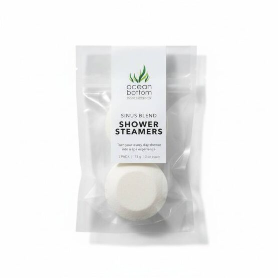 Sinus Blend Shower Steamers 2pk white background