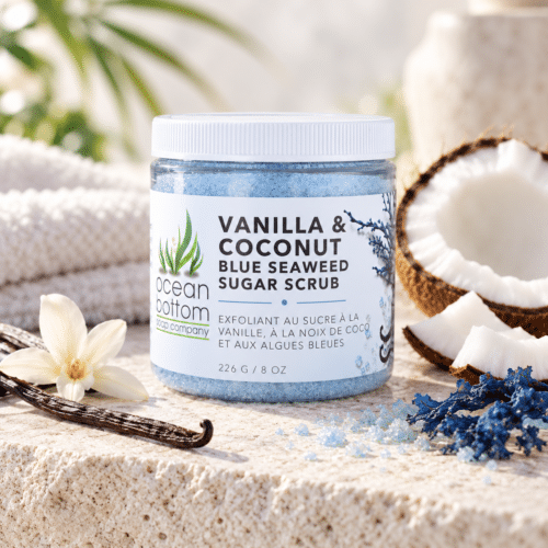Vanilla & Coconut Blue Seaweed Sugar Scrub 226g