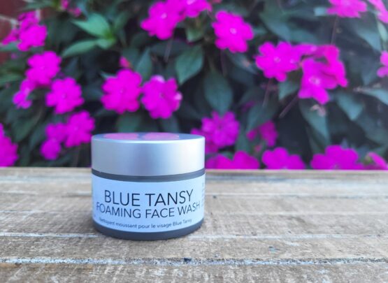 Blue TANSY Foaming Face Wash