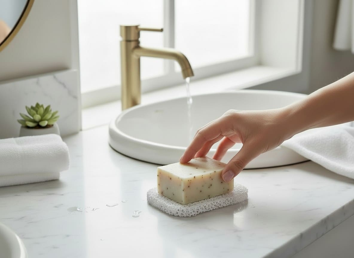 Soap Saver by sink