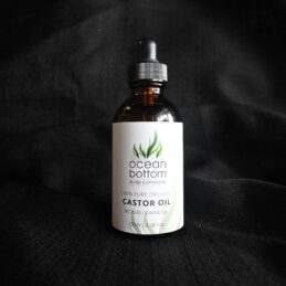 Castor Oil 100ml Amber Dropper Bottle
