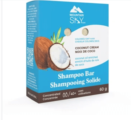 Mountain Sky Coconut Cream Shampoo Bar
