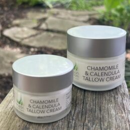 Chamomile & Calendula Tallow Creams outside