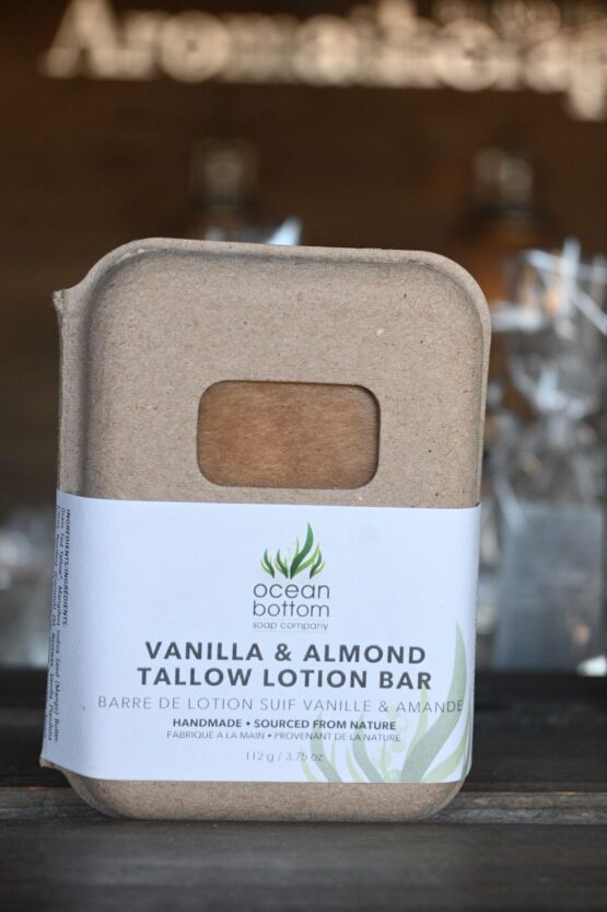 Vanilla & Almond Tallow Lotion Bar