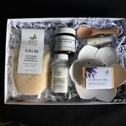 Lavender Collection Bath Gift Boxed Set