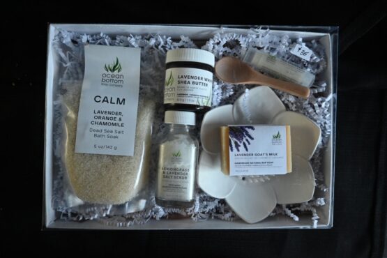 Lavender Gift Bath Collection Boxed Set