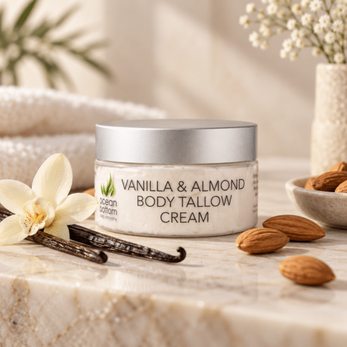 Vanilla & Almond Body Tallow Cream