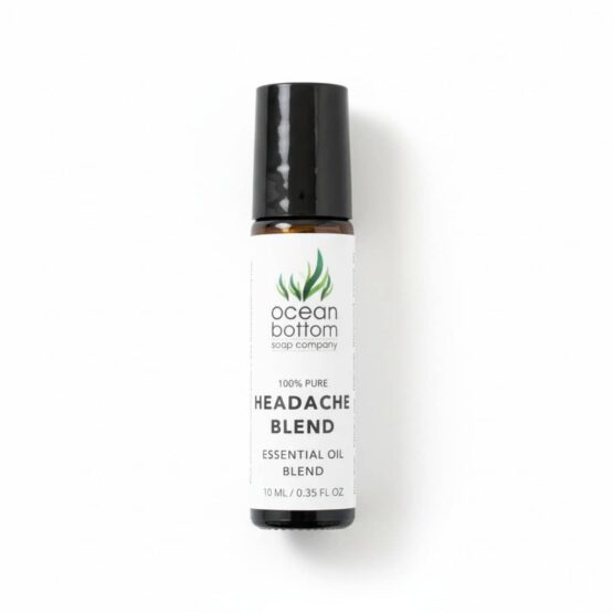 Headache Blend Rollerball 10ml white background