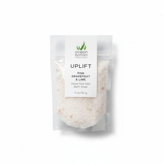 Uplift Bath Soak 5oz white background