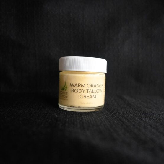 Warm Orange Body Tallow Cream 14g