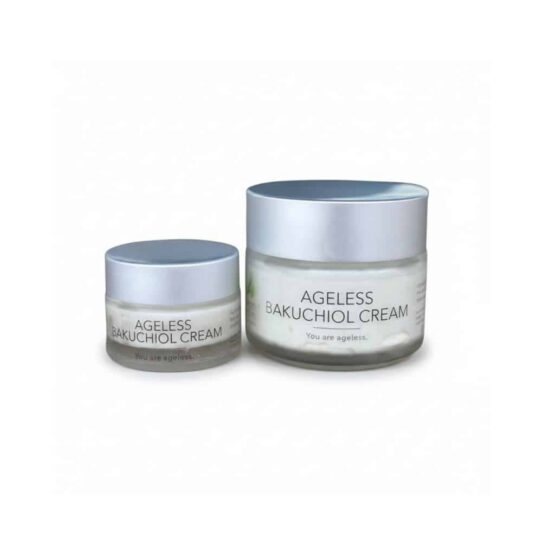 Ageless Bakuchiol Cream both sizes