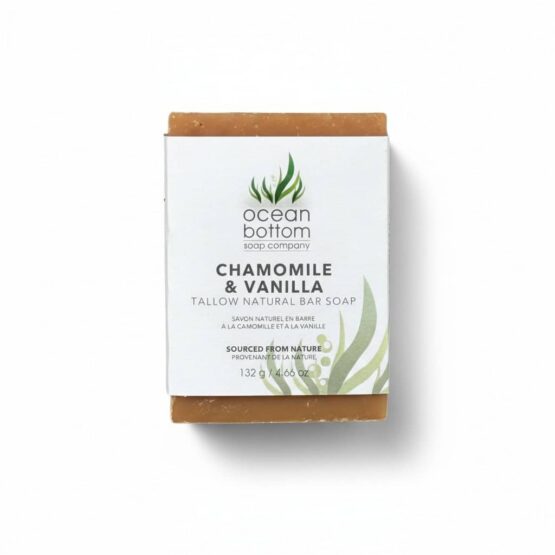 Chamomile & Vanilla Tallow Natural Bar Soap