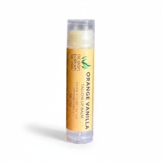 Orange Vanilla Tallow Lip Balm 5g