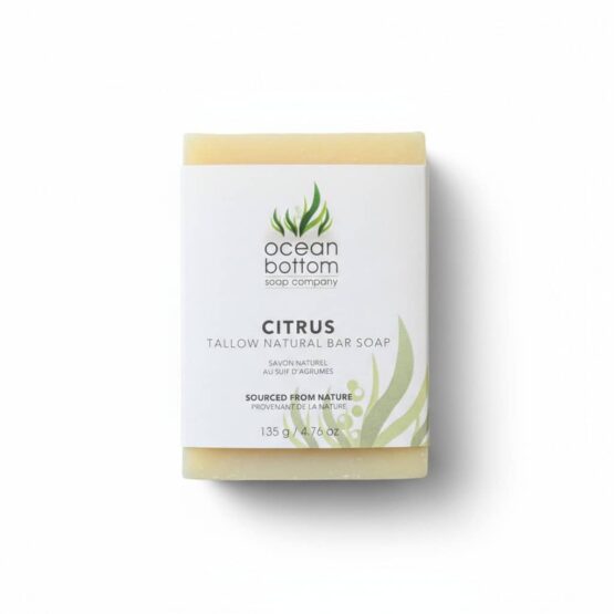 Citrus Tallow Natural Bar Soap 135g