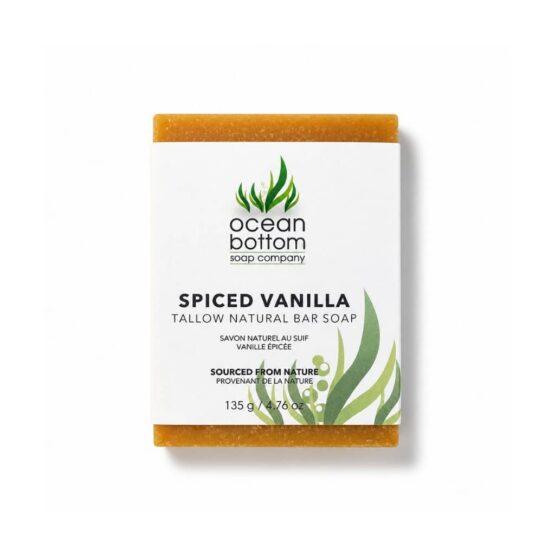 Spiced Vanilla Tallow Natural Bar Soap 135g