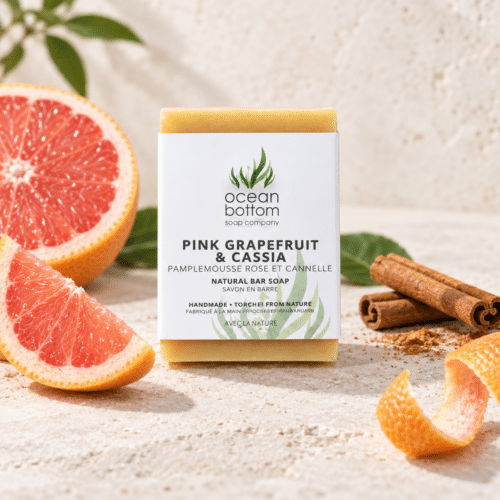 Pink Grapefruit & Cassia Natural Bar Soap