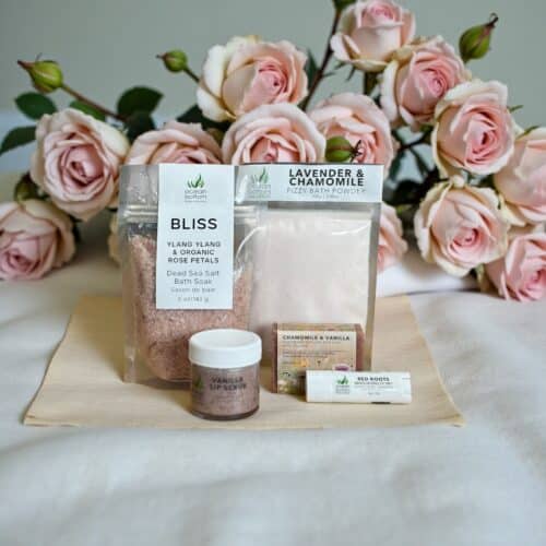Pretty in Pink Gift Set with Pink Roses