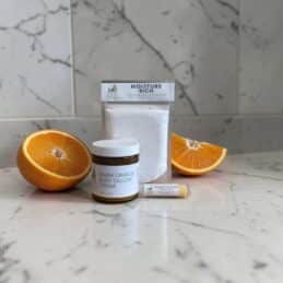 Citrus Glow Trio with oranges