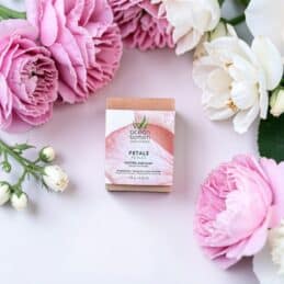 Petals Natural Bar Soap with Flowers