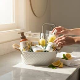 Sunshine & Citrus Spa Gift Basket