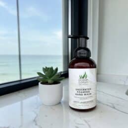 Unscented Foaming Hand Wash in bathroom