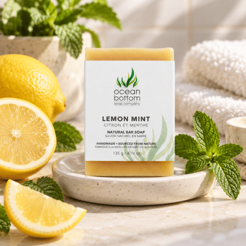 Lemon Mint Natural Bar Soap 135 g