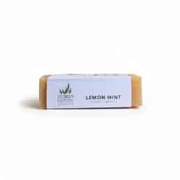Lemon Mint Natural Bar Soap Side View