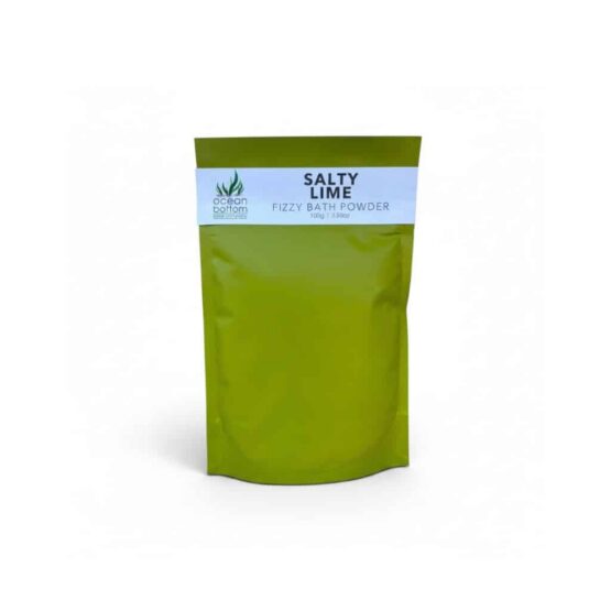 Salty Lime Fizzy Bath Powder 100g