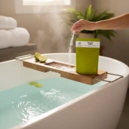 Salty Lime Fizzy Bath Powder