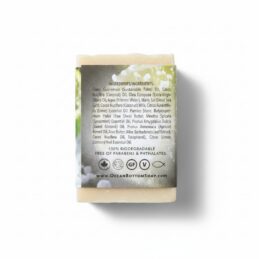Ingredients for Salty LIme Exfoliating Natural Bar Soap