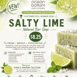 Salty LIme Sunshine & Citrus Soap Sign