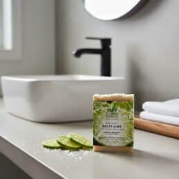 Salty Lime Exfoliating Natural Bar Soap