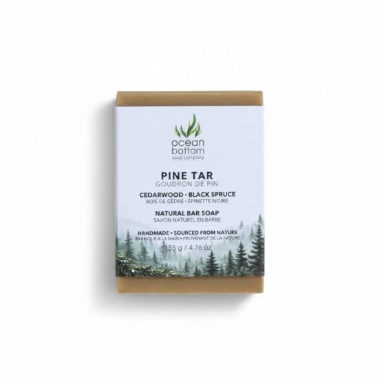 Pine Tar Cedarwood-Black Spruce Natural Bar Soap 135g