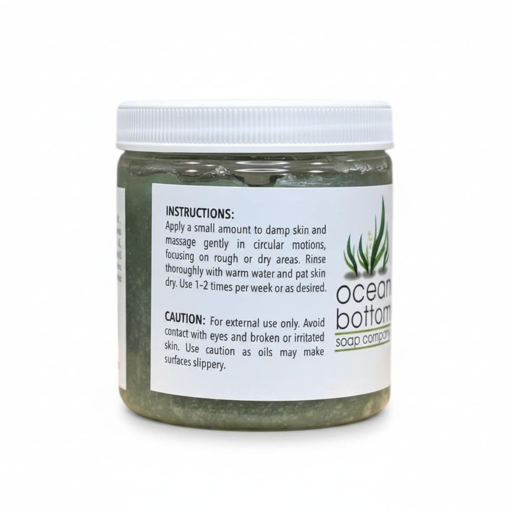 Mineral Mint Body Scrub Instructions